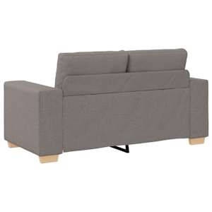 Dvousedák, taupe, látka 160 x 77 x 82 cm - obrázek 6