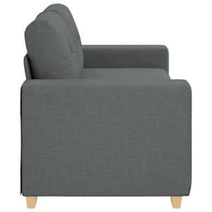 Loveseat Sofa Tmavě šedá 180x77x82 cm textil - obrázek 5