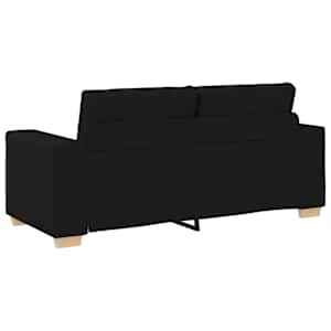 Loveseat Sofa Černý 180x77x82 cm textil - obrázek 6