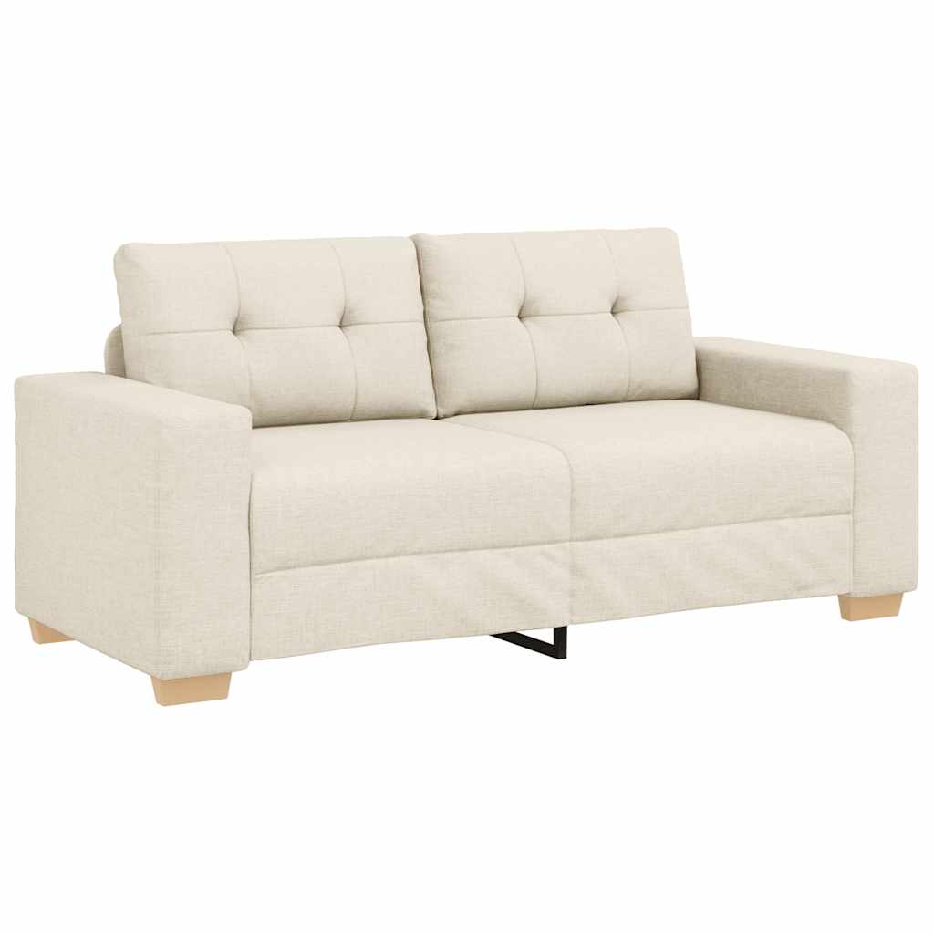Thumbnail - vidaXL Loveseat-Sofa Leinen 180x77x82 cm