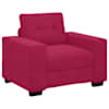 vidaXL diivanitool veinipunane 100 x 78 x 80 cm sametist