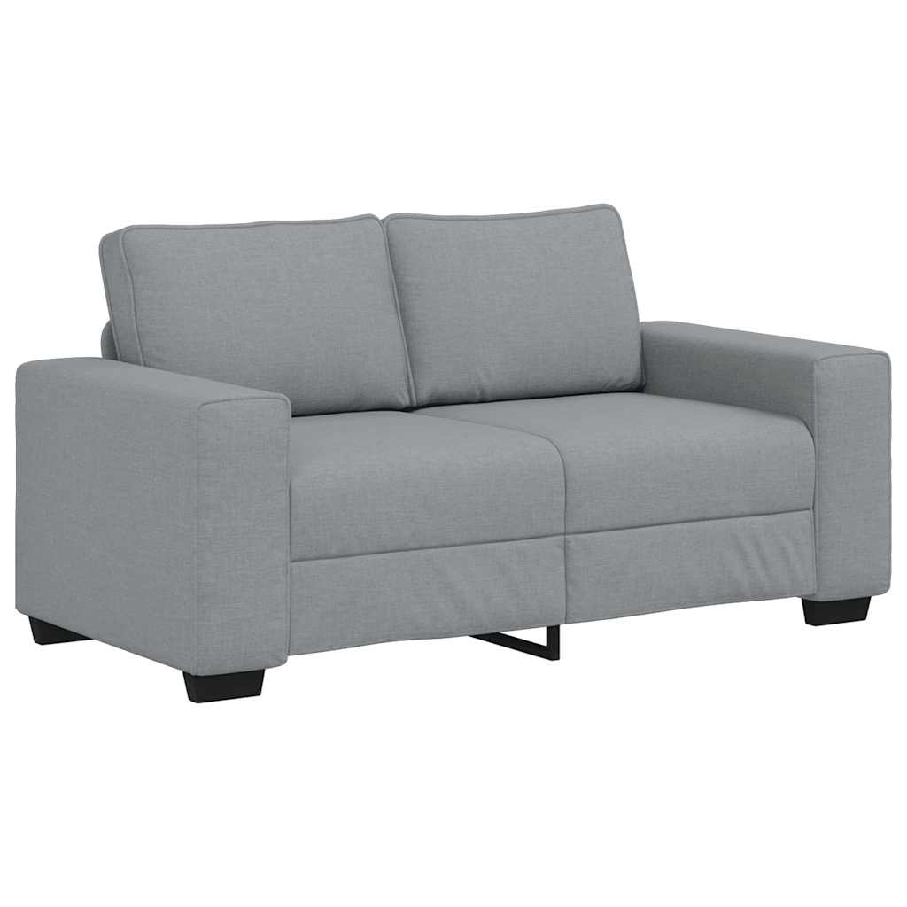 VidaXL 2-zitsbank 160x77x82 Cm Stof Lichtgrijs