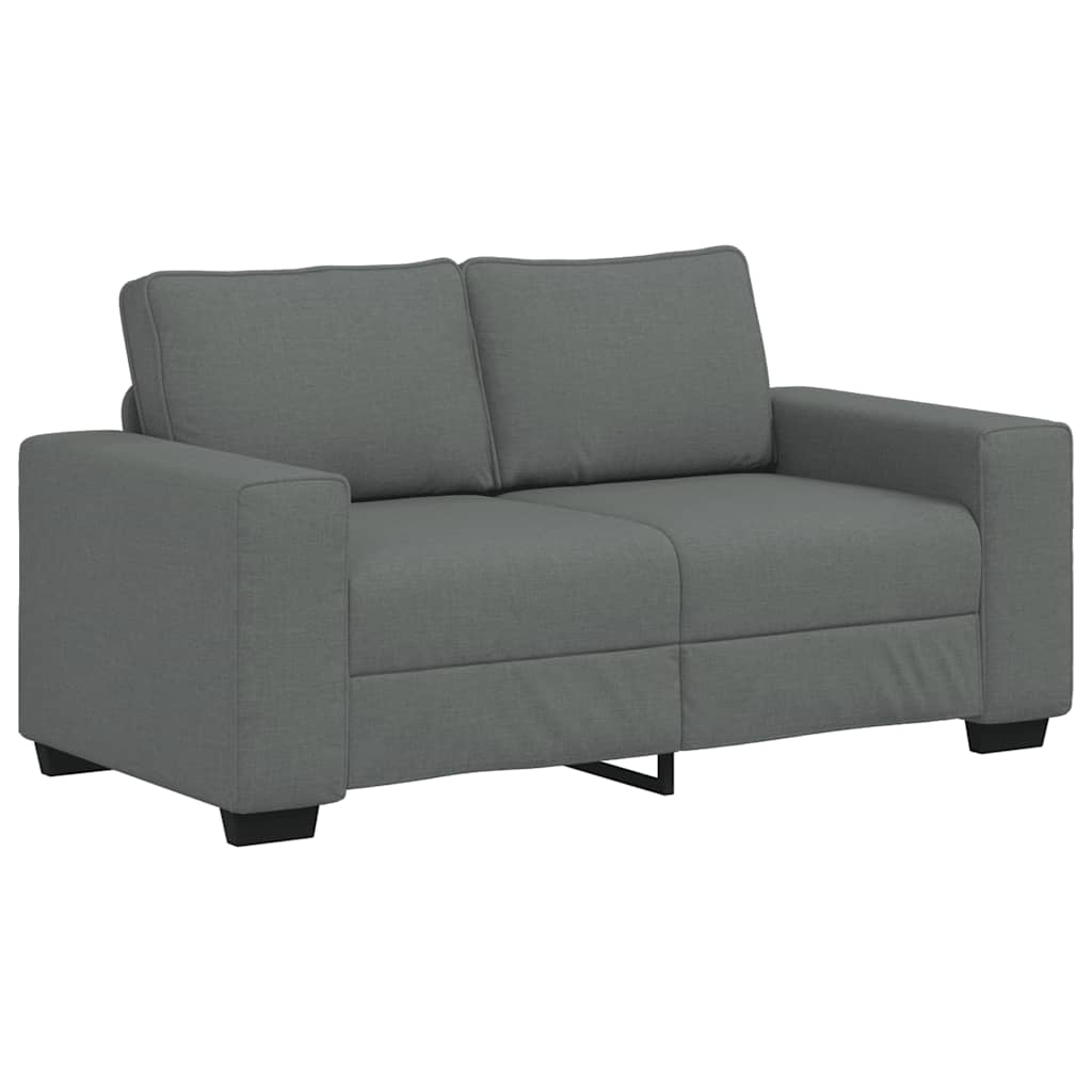 VidaXL 2-zitsbank 160x77x82 Cm Stof Donkergrijs