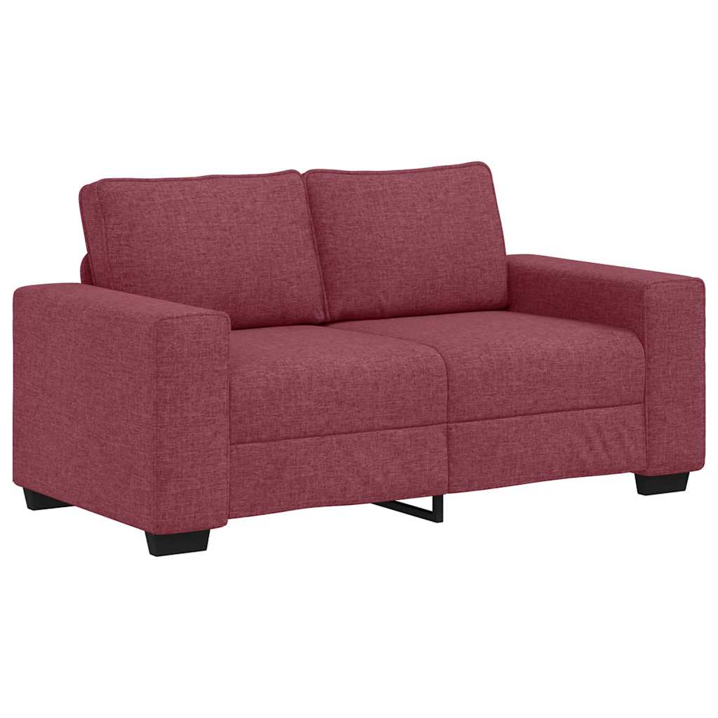 Thumbnail - vidaXL 2-Sitzer-Sofa Weinrot 160x77x82 cm Stoff