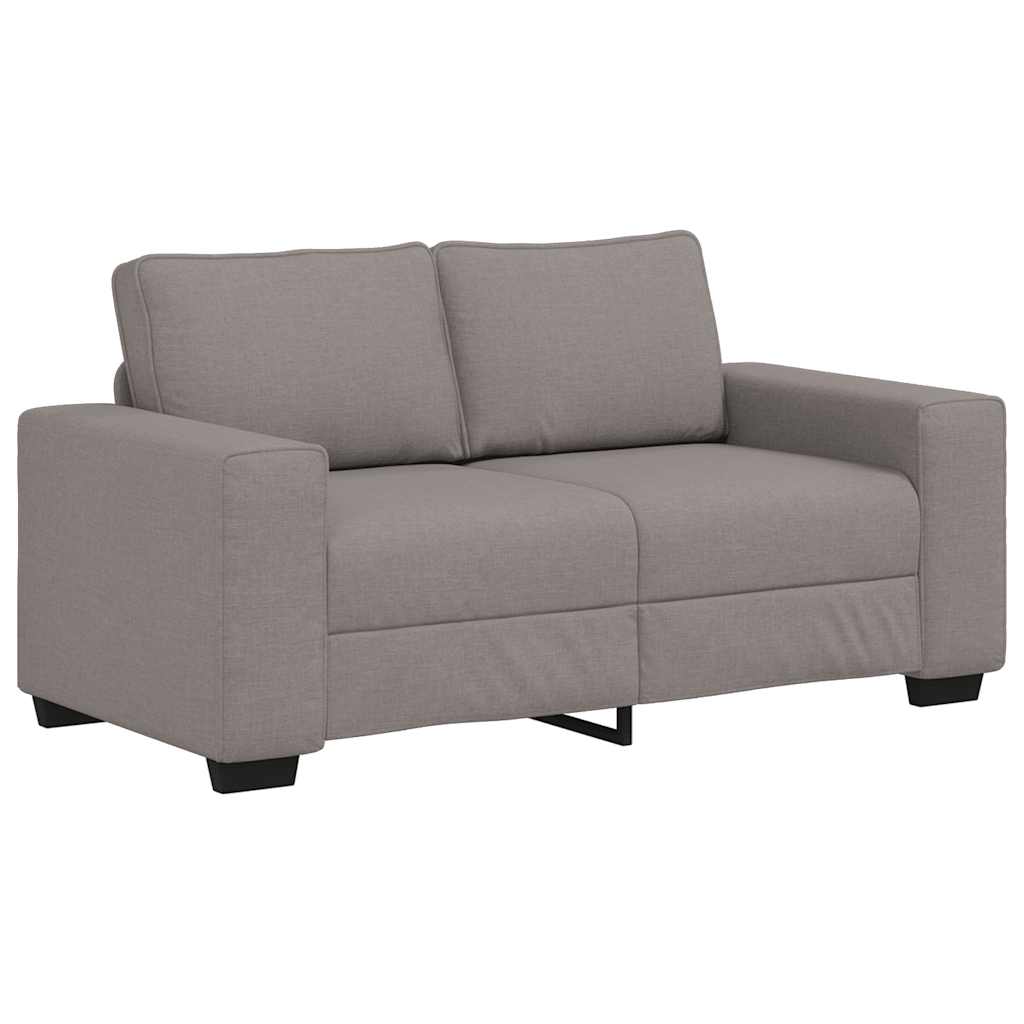 VidaXL 2-zitsbank Taupe 160x77x82 Cm Stof