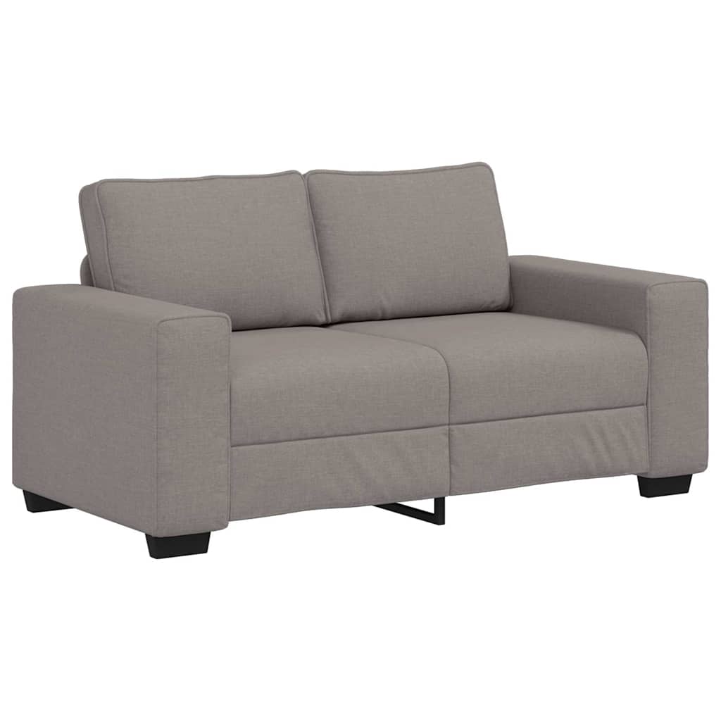 vidaXL 2-zitsbank Taupe 160x77x82 cm Stof, foto 3