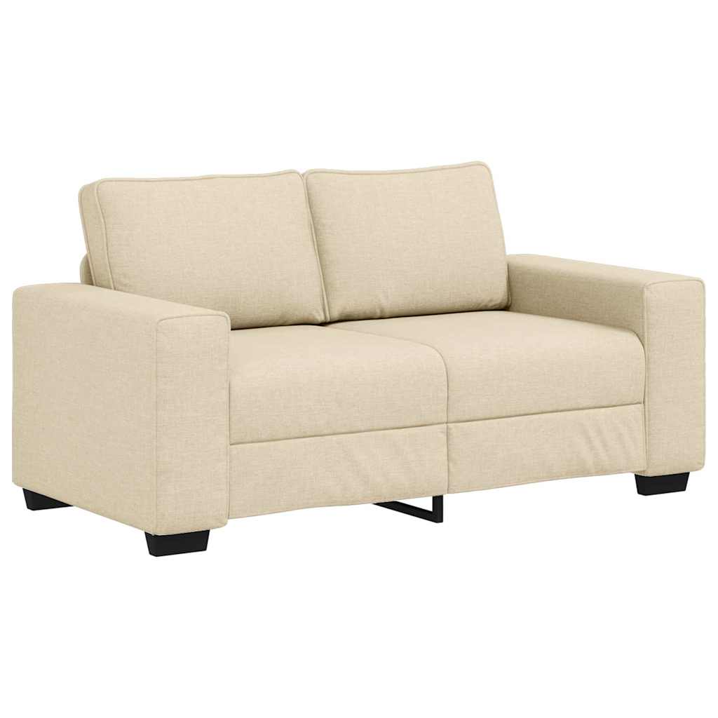 Thumbnail - vidaXL 2-Sitzer-Sofa Creme 120 cm Stoff