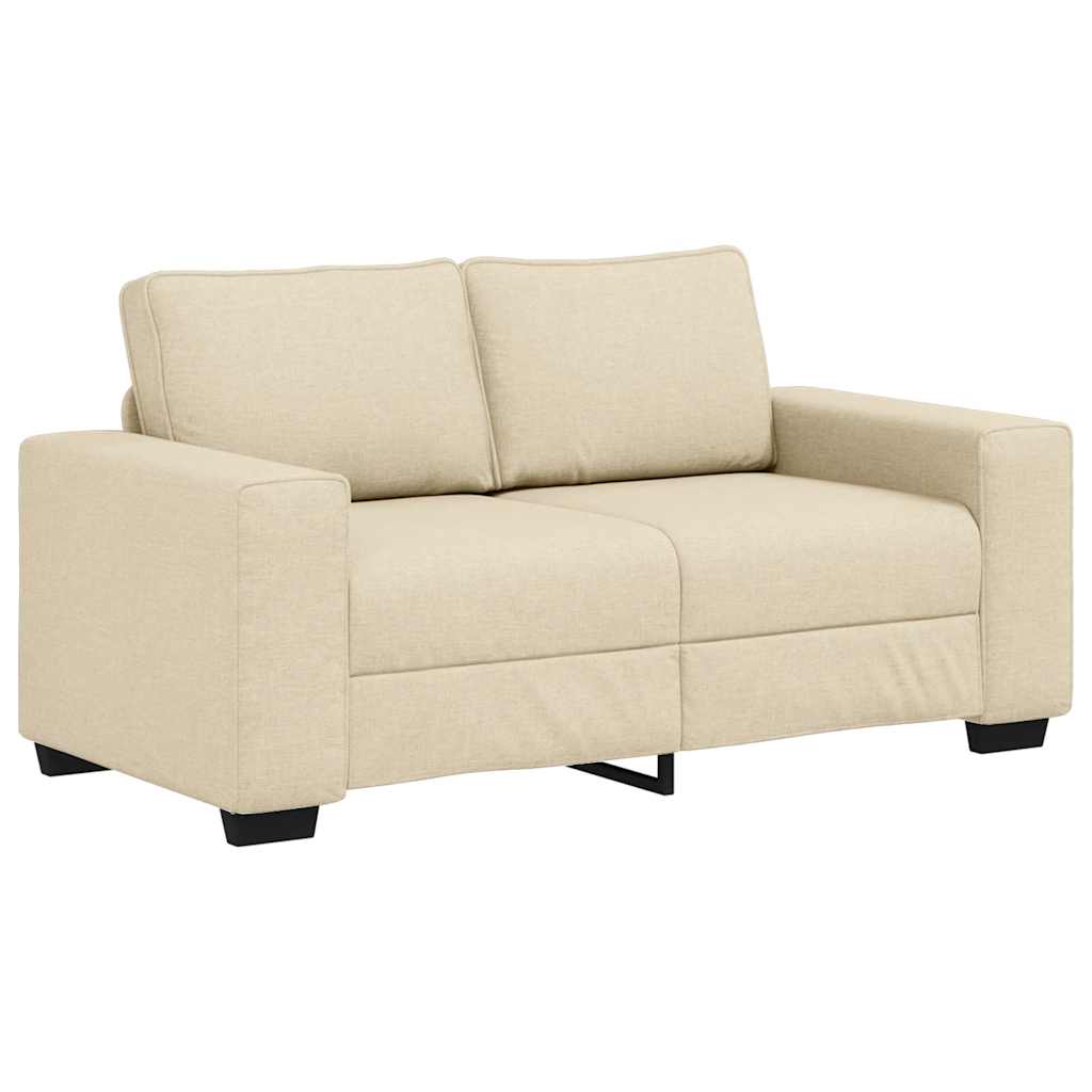 Thumbnail - vidaXL 2-Sitzer-Sofa Creme 160x77x82 cm Stoff