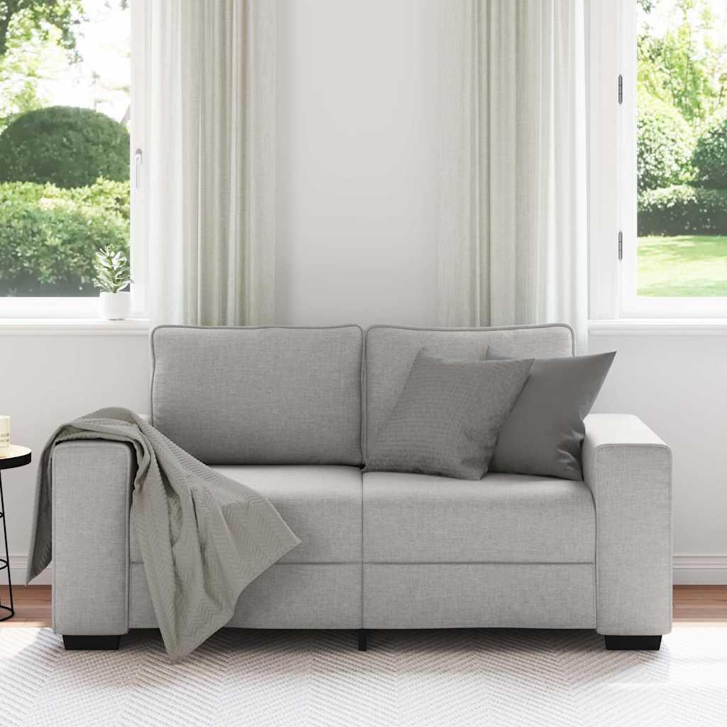 Thumbnail - vidaXL 2-Sitzer-Sofa Wolkengrau 120 cm Stoff