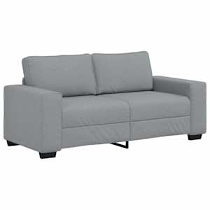 Pohovka pro 2 osoby Světle šedá 180x77x82 cm Látka - obrázek 2