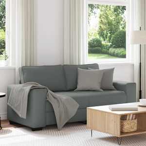 Dvosed temno siv 180x77x82 cm blago