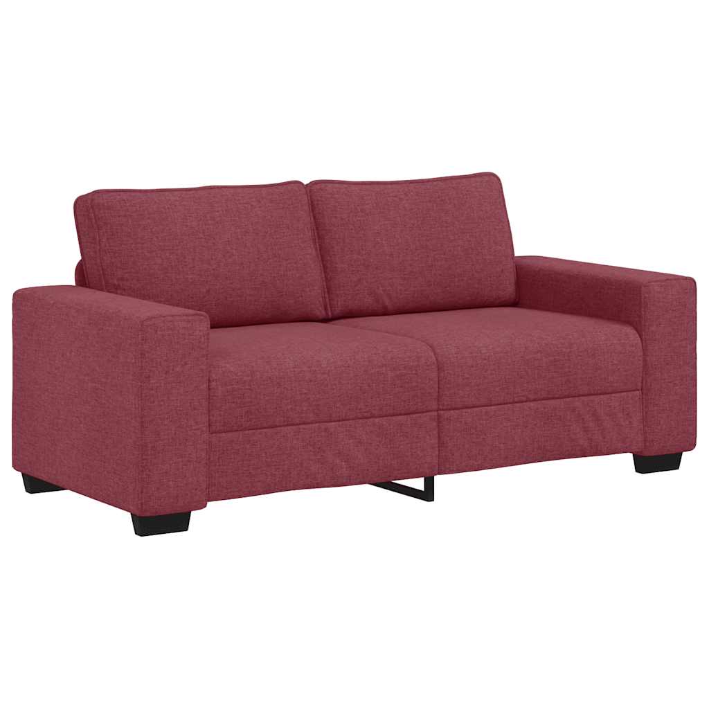 Thumbnail - vidaXL 2-Sitzer-Sofa Weinrot 180x77x82 cm Stoff