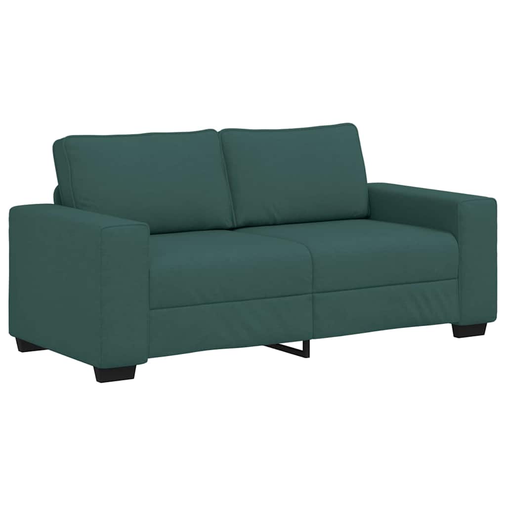 vidaXL 2-zitsbank donkergroen 180x77x82 cm stof groen, foto 3