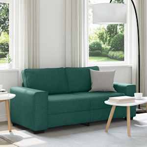 Dvosed temno zelen 180x77x82 cm blago
