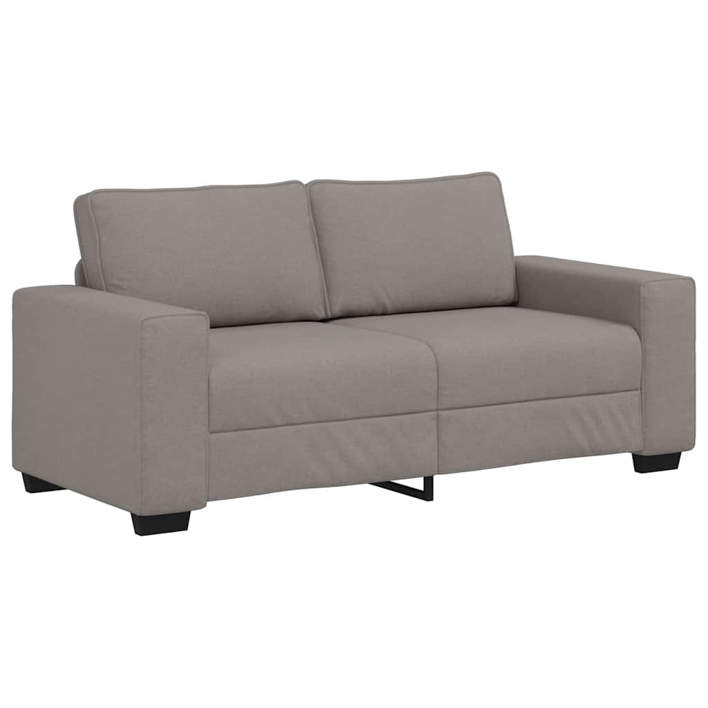 VidaXL 2-zitsbank Taupe 180x77x82 Cm Stof