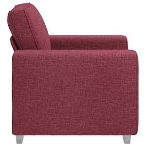 Pohovka Víno Červené 100 x 80 x 82 cm textil - obrázek 5