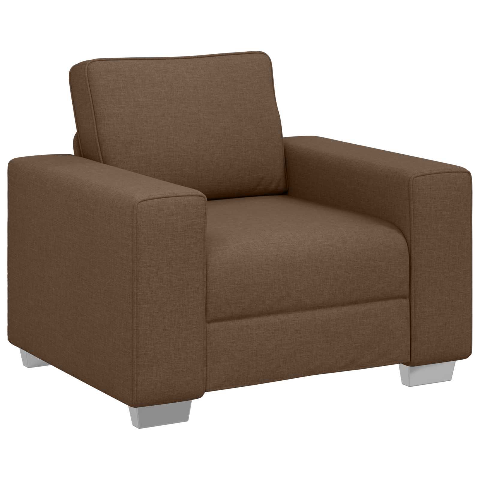 Thumbnail - vidaXL Sofa 59cm Braun Stoff