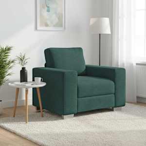 Sofa stol Temno zelena 100 cm blago