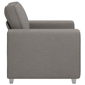 Pohovka Taupe 100 x 80 x 82 cm textil - obrázek 4
