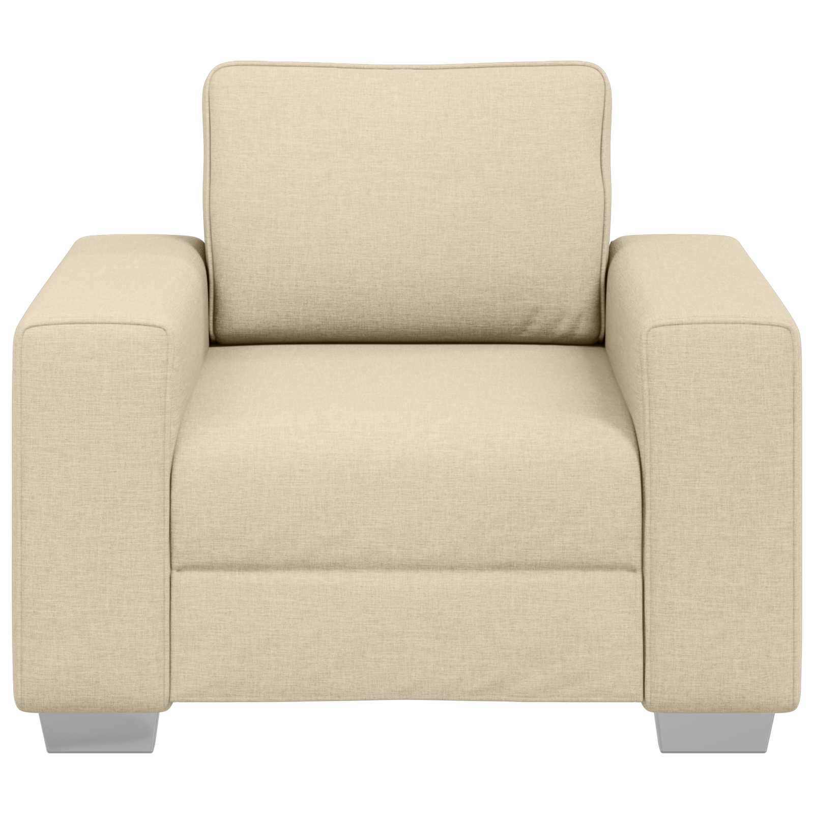 Thumbnail - vidaXL Sofa Creme 100 x 80 x 82 cm Stoff
