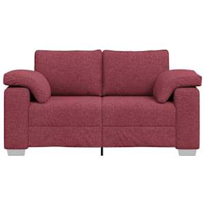 Pohovka Víno Červené 160 x 80 x 82 cm textil - obrázek 5