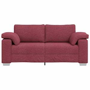 Dvojsedačka Víno Červené 180 cm textil - obrázek 4