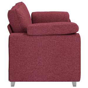 Dvojsedačka Víno Červené 180 cm textil - obrázek 5