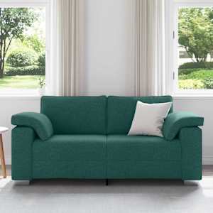 Pohovka Tmavě zelená 180 x 80 x 82 cm textil - obrázek 3