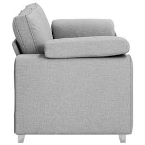 Dvojsedačka Oblačno šedá 180 cm textil - obrázek 5