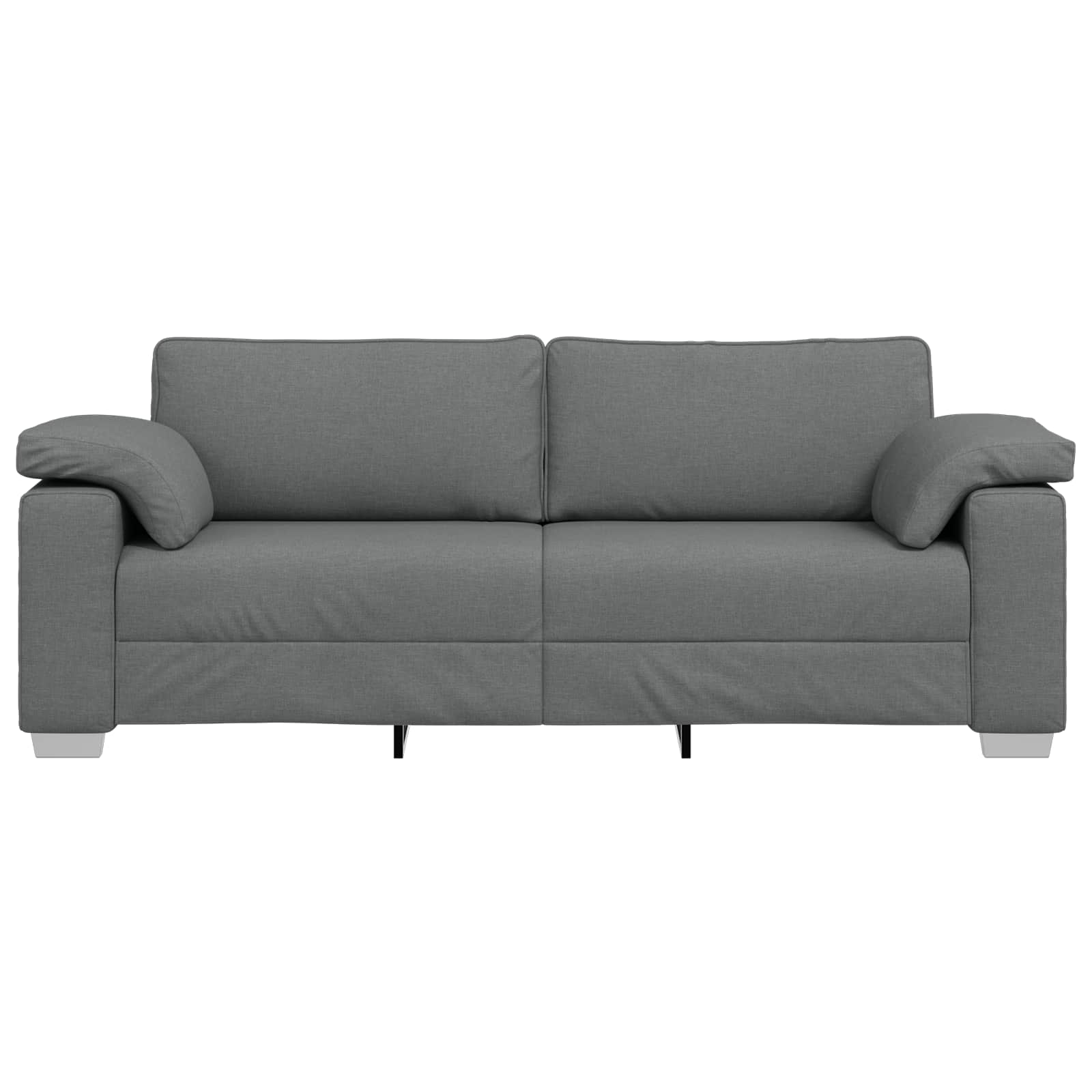 Thumbnail - vidaXL Sofa Dunkelgrau 219 x 80 x 82 cm Stoff