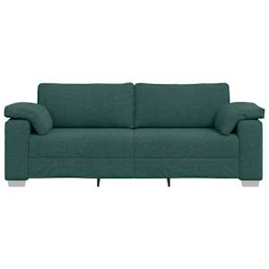 Pohovka Tmavě zelená 220 x 80 x 82 cm textil - obrázek 5