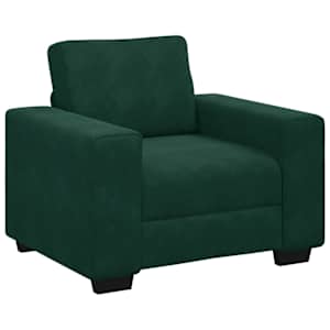 vidaXL diivanitool, tumeroheline, 100 x 77 x 82 cm, samet