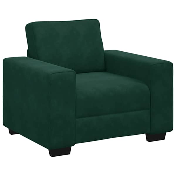 vidaXL diivanitool, tumeroheline, 100 x 77 x 82 cm, samet