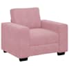 vidaXL diivanitool, roosa, 100 x 77 x 82 cm, samet