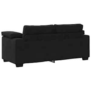 Loveseat Sofa Černý 180x77x82 cm samet - obrázek 6