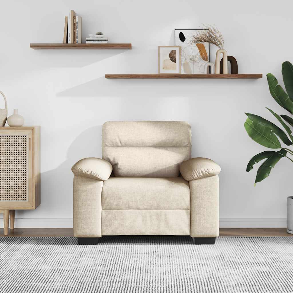 Thumbnail - vidaXL Sessel 100x81x84 cm Leinen