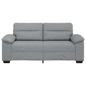 Pohovka pro 2 osoby Světle šedá 180x81x84 cm Látka - obrázek 4