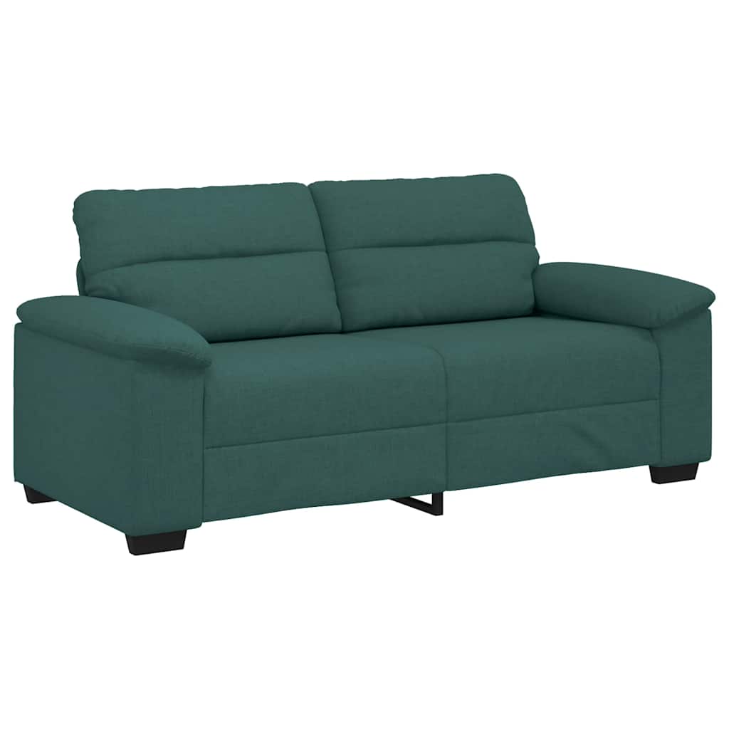 VidaXL 2-zitsbank Donkergroen 180x81x84 Cm Stof