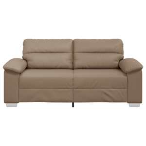 Dvoumístná pohovka Cappuccino 180x81x84 cm umělá kůže - obrázek 4