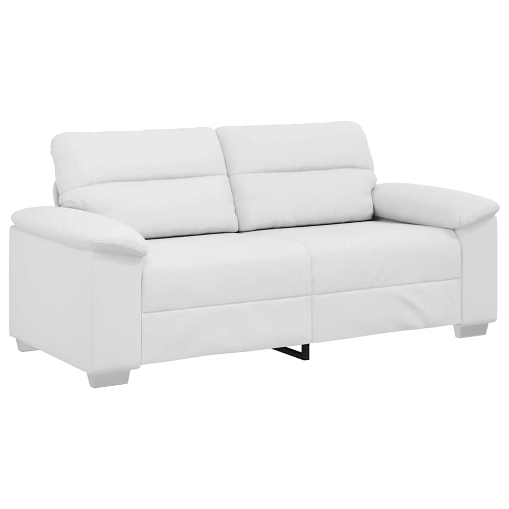 Thumbnail - vidaXL 2-Sitzer-Sofa Weiß 140 cm Kunstleder