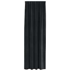 Zatemňovací závěsy 2 pcs Černá 140 x 245 cm samet - obrázek 4