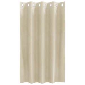 Zatemňovací závěsy 2 pcs Krémová 140 x 140 cm samet - obrázek 4