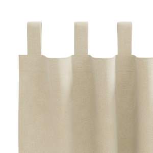 Zatemňovací závěsy 2 pcs Krémová 140 x 260 cm samet - obrázek 5