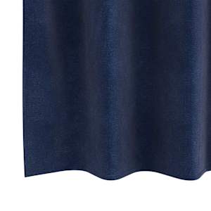 Zatemňovací závěsy 2 pcs Tmavě modrá 140 x 245 cm samet - obrázek 6