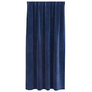Zatemňovací závěsy 2 pcs Tmavě modrá 140 x 175 cm samet - obrázek 4