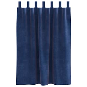 Zatemňovací závěsy 2 pcs Tmavě modrá 140 x 140 cm samet - obrázek 4
