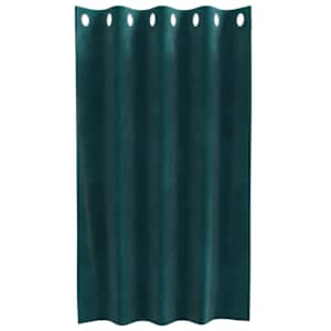 Zatemňovací závěsy 2 pcs Tmavě zelená 140 x 140 cm samet - obrázek 4