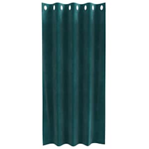 Zatemňovací závěsy 2 pcs Tmavě zelená 140 x 175 cm samet - obrázek 4