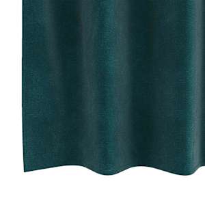 Zatemňovací závěsy 2 pcs Tmavě zelená 140 x 225 cm samet - obrázek 6