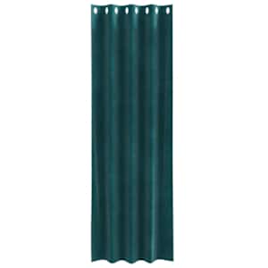 Zatemňovací závěsy 2 pcs Tmavě zelená 140 x 225 cm samet - obrázek 4